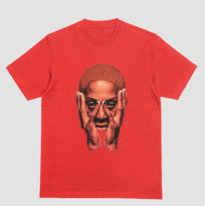 Dennis Rodman "No Bullsh*t" T-shirt Red