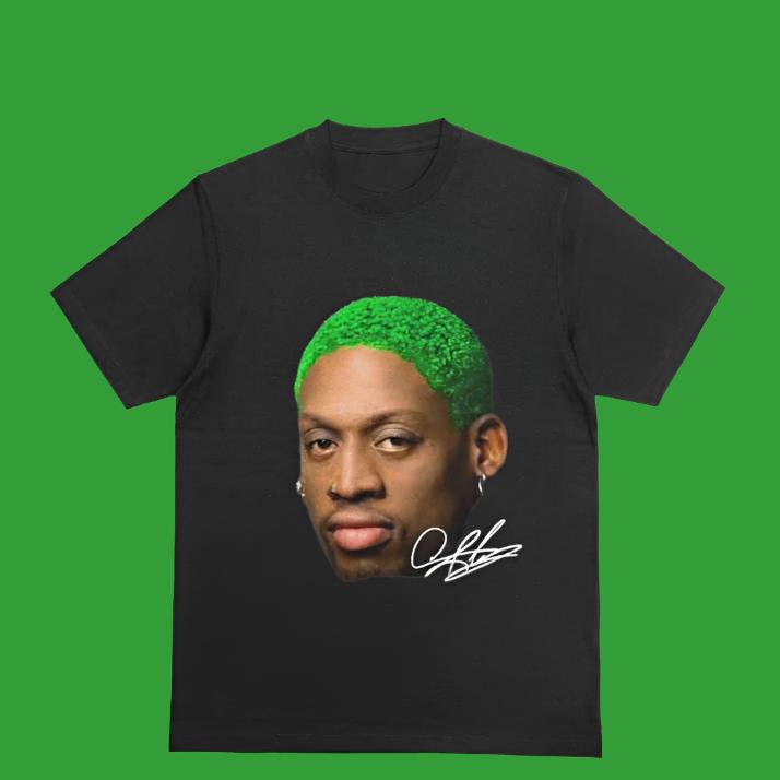 Dennis Rodman T-shirt Black "Rebel"